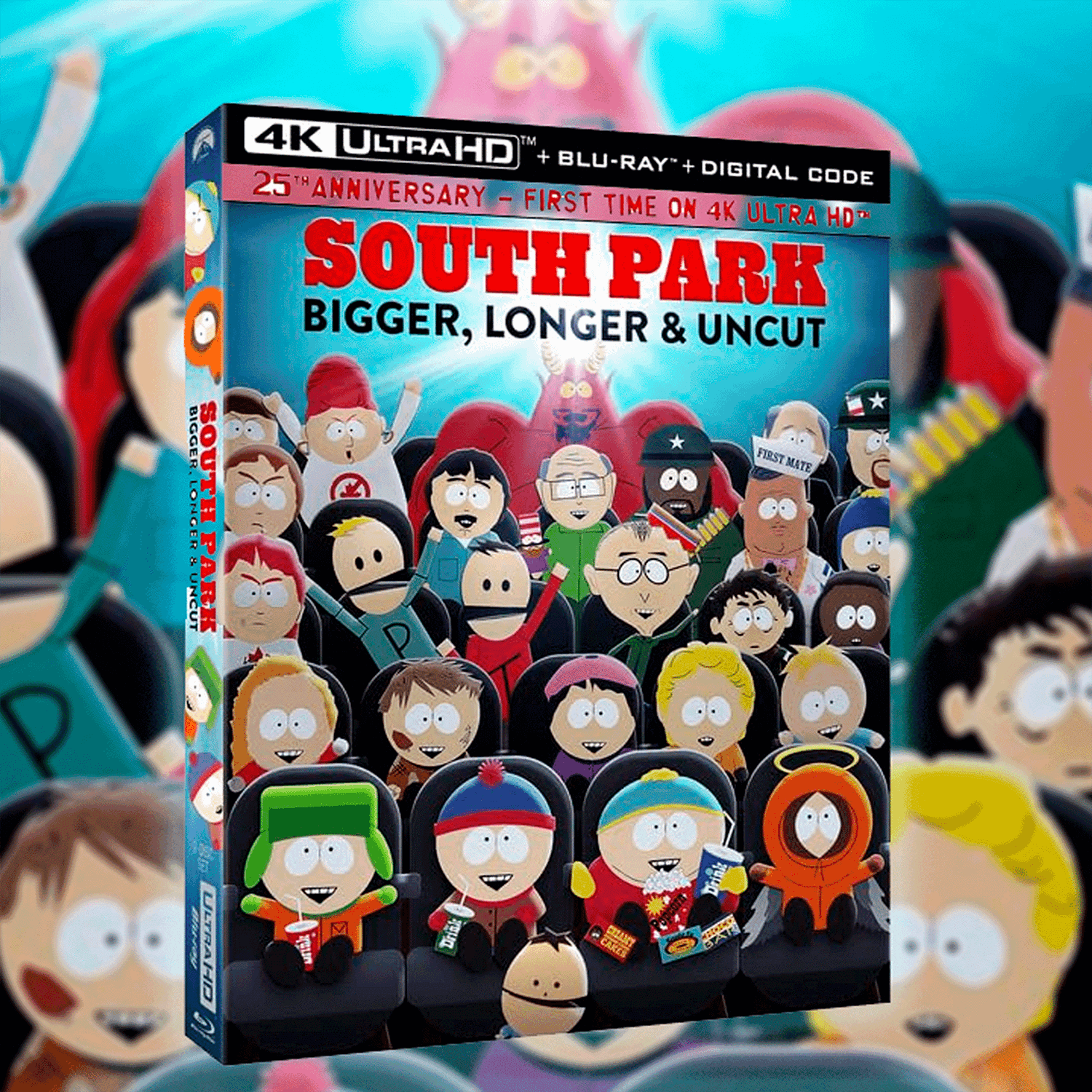 ¡Película de South Park es lanzada en 4K Blu-Ray!